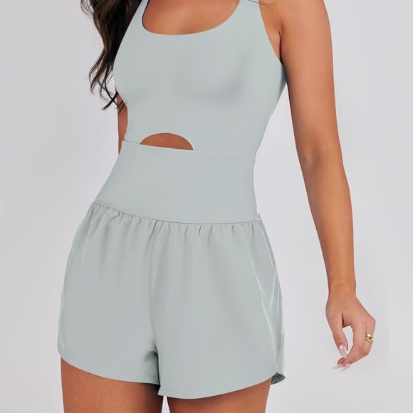 Athletic Running One Piece Romper NWOT - Picture 8 of 10